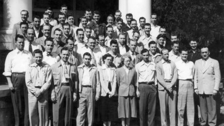 First class of U of A School of Pharmacy 1952