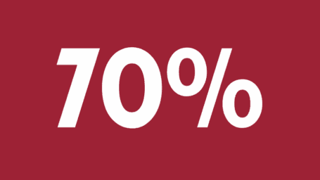 70%